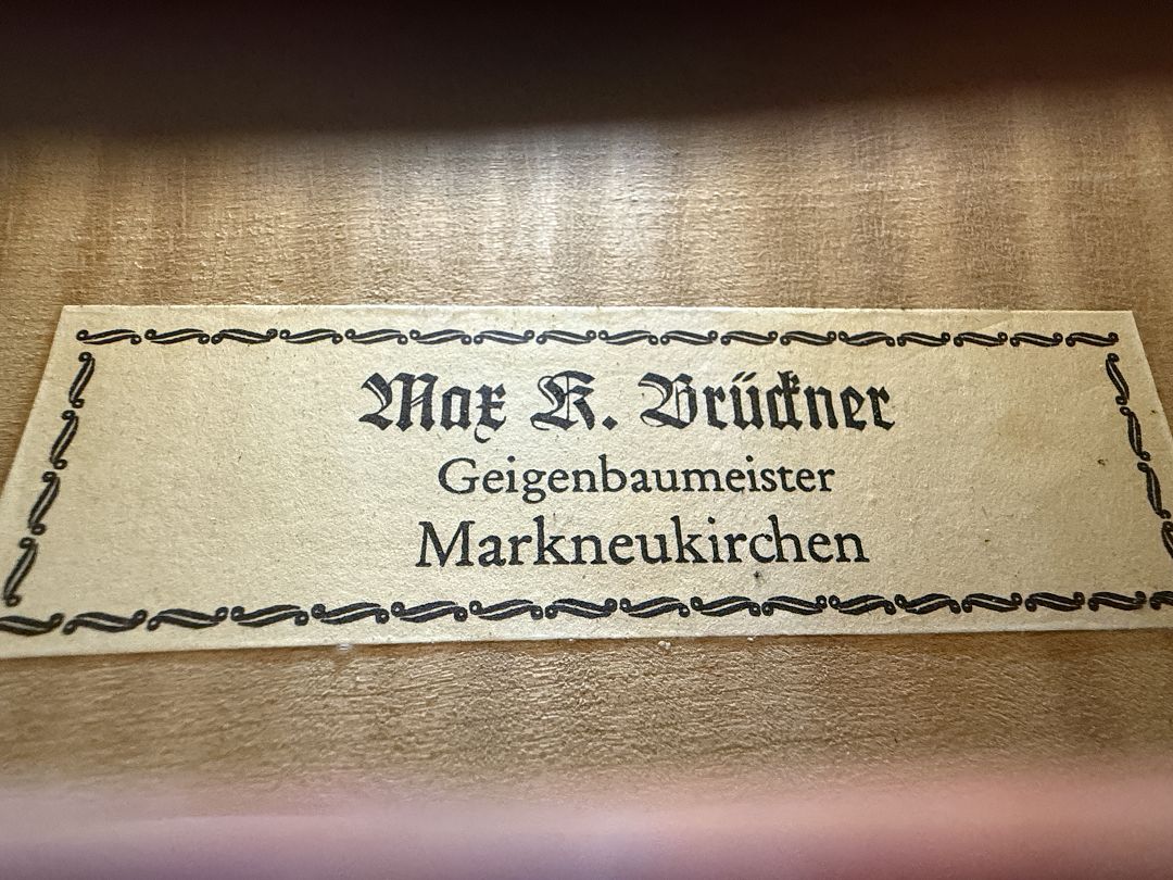 Brückner Max K. - Markneukirchen um 1920 - G-824